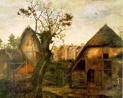 DALEM, Cornelis van Landscape with Farm oil painting artist
